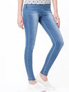 Denim Women's Jeans High Waist Stretchable Skinny Pants Trousers