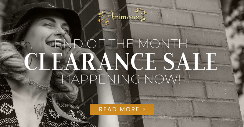 END of the Month Clearance Sale