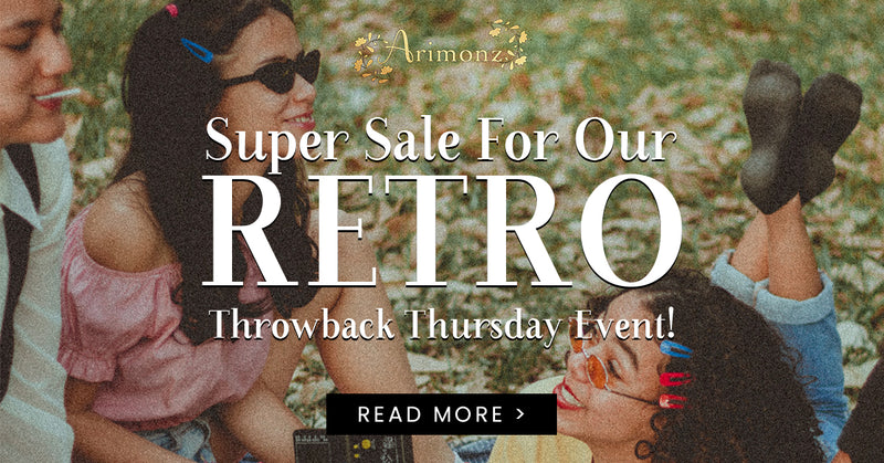 Super Sale For Our Retro Throwback Thursday Event!