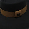 Solid Wide Brim Fedora Hat Vintage Trilby Felt Fashion Hat