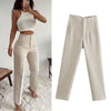 Office Wear High waist Pants Formal Pant Office outfits Pencil Trouser