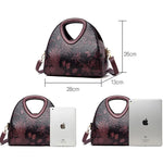 Women Handbags Hand Hobos Bag Shoulder Bag Flower Crossbody Bags