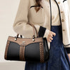 Multi Layered Women Handbag Soft Leather Messenger Bag Crossbody Bag