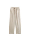 2pcs Casual Double Breasted Blazer and Wide Leg Trousers Office Outfit-Wear To Work Sets-Arimonz-Arimonz