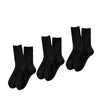 3 Pairs Cashmere Wool Winter Thicken Warm Thermal Mid Tube Socks-Socks & Tights-Arimonz-Black-Arimonz