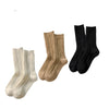 3 Pairs Cashmere Wool Winter Thicken Warm Thermal Mid Tube Socks-Socks & Tights-Arimonz-White-Khaki-Black-Arimonz
