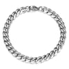 3/5/7MM Stainless Steel Curb Cuban Link Chain Anklet Jewelry Gift-Anklets-Arimonz-Arimonz