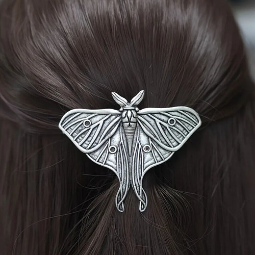 4pcs Vintage Metal Hair Barrette Gothic Hair Clip Moon Bat Hairpin Set-Hair Accessories-Arimonz-Arimonz