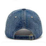 Denim Baseball Cap Women Embroidery Letter Jeans Snapback Hat