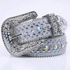 Women's Jeans Rhinestone Shiny Rivet Design Y2K Style Denim Shiny Belt