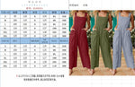 Women Jumpsuit Rompers New Summer Casual Square Neck Overalls Jumpsuit