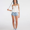 Aeropostale High-Rise Micro Denim Shorty Shorts for Women-Denim Shorts-Arimonz-Arimonz
