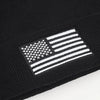 American Flag Embroidered Beanie Hat Winter Warm Black Knitted Hat-Winter Hats-Arimonz-Arimonz
