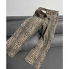 American Retro Leopard High Waist Baggy Jeans Women Casual Pants-Pants-Arimonz-Arimonz