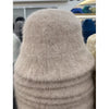 Autumn Winter Wool Fur Cap for Women Soft Warm Wool Basin Bucket Hat-Winter Hats-Arimonz-beige khaki-One Size-Arimonz