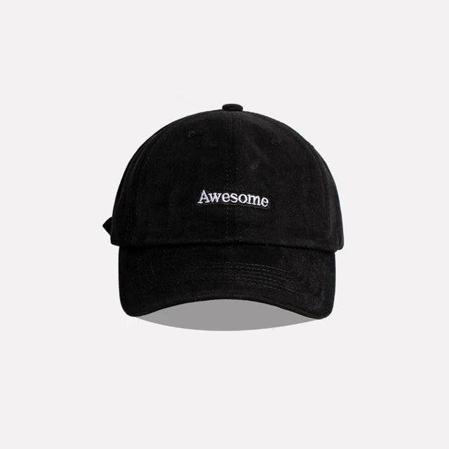 Awesome Women Baseball Caps Embroidered Women Cap Snapback Hat-Women's Caps-Arimonz-black-Adjustable-Arimonz