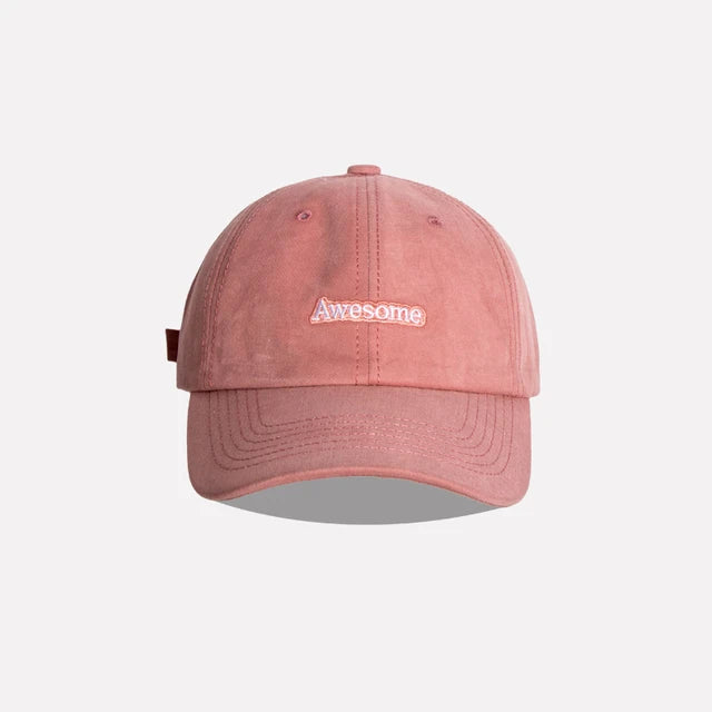 Awesome Women Baseball Caps Embroidered Women Cap Snapback Hat-Women's Caps-Arimonz-pink-Adjustable-Arimonz
