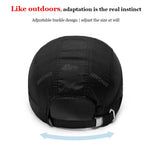 Sports Baseball Cap Quick Dry Women Solid Snapback Bone Mesh Hat