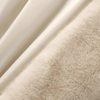 Beige Gradient Belted Faux Mink Fur Coat Warm Hooded Furry Fur Jacket-Fuzzy Jackets-Arimonz-Arimonz