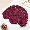 Breathable Hollowed-Out Knitted Beret Floral Hat Casual Skullies Cap-Winter Hats-Arimonz-Arimonz