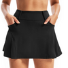 Breathable Mini Pleated Shorts Skirt with Pocket Golf Tennis Skirt-Skirts-Arimonz-Black-XS（old）-Arimonz
