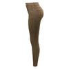 Brown Mid High Waist Cropped Jeans Ultra Stretchy Skinny Denim Pants-Skinny Jeans-Arimonz-Arimonz