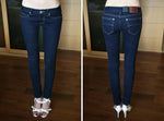 Women Casual Low Waist Stretch Pencil Skinny Jeans Fashion Jeans