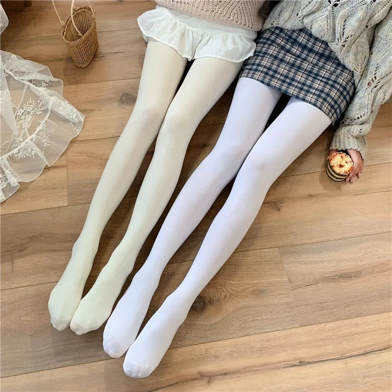 Velvet Lolita Ballet Dance Pantyhose Collant Female Tights Stockings