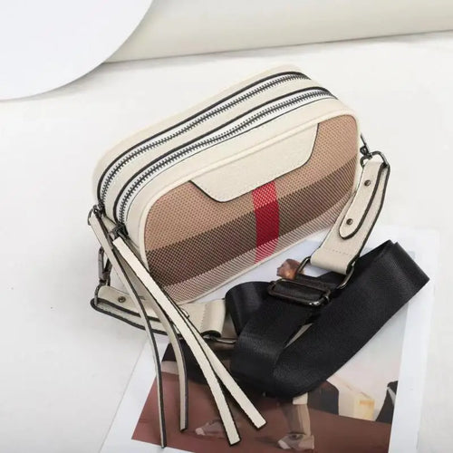Camera Bag Women Crossbody Shoulder Bag Messenger Canvas Crossbody Bag-Handbags-Arimonz-Arimonz