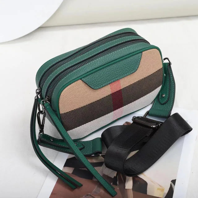 Camera Bag Women Crossbody Shoulder Bag Messenger Canvas Crossbody Bag-Handbags-Arimonz-Green-Arimonz