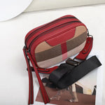 Camera Bag Women Crossbody Shoulder Bag Messenger Canvas Crossbody Bag-Handbags-Arimonz-Red-Arimonz