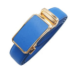 Casual All-match Ladies Adjustable Belts Designer Automatic Belt-Belts-Arimonz-Blue-90cm/35inches-Arimonz