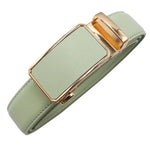 Casual All-match Ladies Adjustable Belts Designer Automatic Belt-Belts-Arimonz-Green-90cm/35inches-Arimonz