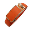 Casual All-match Ladies Adjustable Belts Designer Automatic Belt-Belts-Arimonz-Orange-90cm/35inches-Arimonz