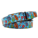Casual Ratchet Belt with Automatic Buckle Pattern Belt-Belts-Arimonz-BOOM-90cm/35.4"-Arimonz
