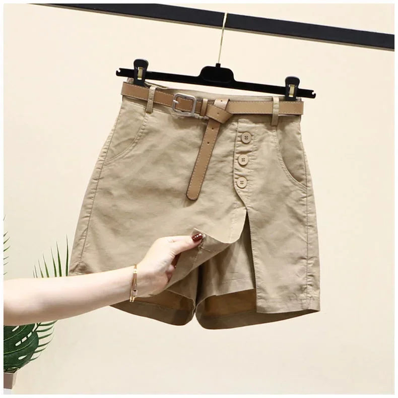 Casual Skirts Shorts for Women Summer Wear Versatile A-line Skorts-Denim Shorts-Arimonz-Arimonz