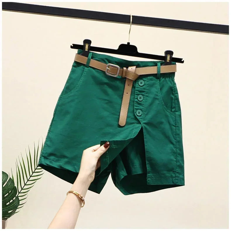 Casual Skirts Shorts for Women Summer Wear Versatile A-line Skorts-Denim Shorts-Arimonz-Arimonz