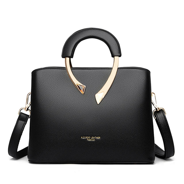 Casual Tote Handbags Women Bags Designer Shoulder Crossbody Bags-Handbags-Arimonz-Black-Arimonz
