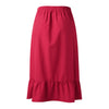 Casual Versatile Irregular Hem Front Split Skirt With Front Button-Skirts-Arimonz-Arimonz