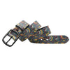 Casual Vintage Peacock Print Belt with Buckle Pin Fashionable Belt-Belts-Arimonz-Peacock Design-105CM/41.3"-Arimonz