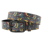 Casual Vintage Peacock Print Belt with Buckle Pin Fashionable Belt-Belts-Arimonz-Arimonz