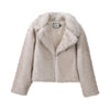 Chic Street Style Winter Fluffy Coat Gradient Faux Fur Luxury Jacket-Fuzzy Jackets-Arimonz-Beige gradient fur-S-Arimonz