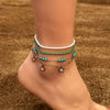 Colorful Handmade Beads Bohemian Anklet Set Boho Shell Charm Jewelry-Anklets-Arimonz-Style A-Arimonz