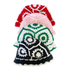 Crochet Flower Bucket Hat Cotton Knitted Y2K Fashion Hollow-Out Beanie-Winter Hats-Arimonz-Arimonz