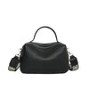 Crossbody Bags Women Genuine Leather Bag Tote Bag Vintage Boston Handbag-Handbags-Arimonz-Black-Arimonz