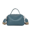 Crossbody Bags Women Genuine Leather Bag Tote Bag Vintage Boston Handbag-Handbags-Arimonz-Blue-Arimonz