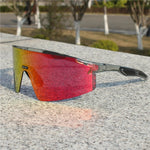 Cycling Sunglasses UV400 Protection Sports Eyewear for Men and Women-Sunglasses-Arimonz-1lens F-Arimonz