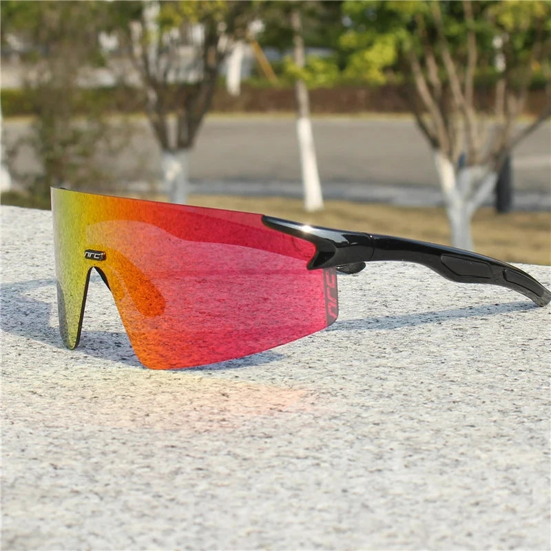 Cycling Sunglasses UV400 Protection Sports Eyewear for Men and Women-Sunglasses-Arimonz-1lens H-Arimonz