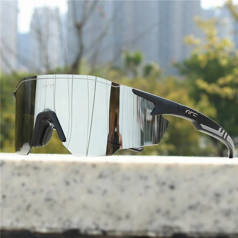Cycling Sunglasses UV400 Protection Sports Eyewear for Men and Women-Sunglasses-Arimonz-810 1 lens E-Arimonz