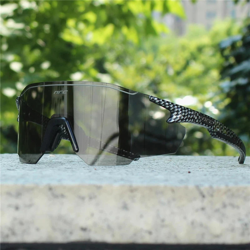 Cycling Sunglasses UV400 Protection Sports Eyewear for Men and Women-Sunglasses-Arimonz-810 1 lens L-Arimonz